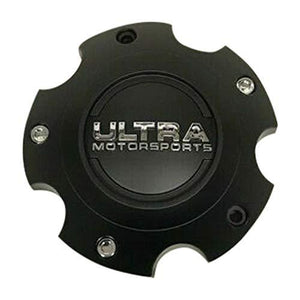 Ultra Motorsports Matte Black Wheel Center Cap 89-9750