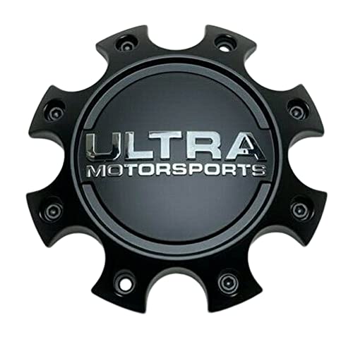 Ultra Motorsports Satin Black Wheel Center Cap