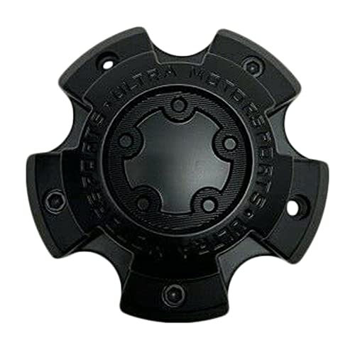 Ultra Wheel 5x135 5x5 5 Lug Matte Black Wheel Center Cap 89-9855 C800802 replacement wheel center cap part 89-9855