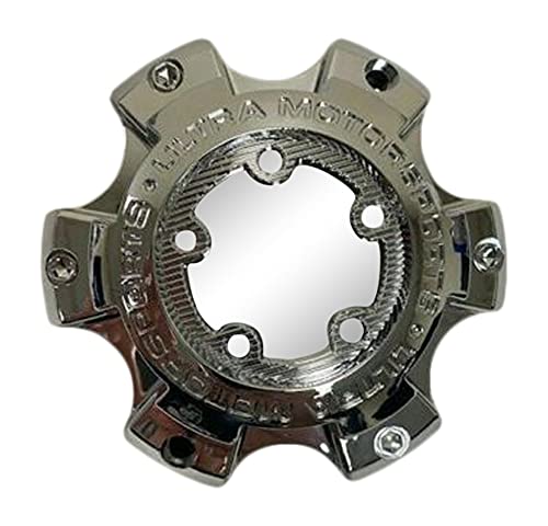 Ultra Wheel 6x135 6x5.5 6 Lug Chrome Center Cap 89-9865 replacement wheel center cap part 89-9865