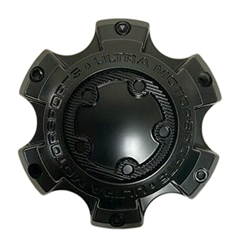 Ultra Wheel C800805 89-9865 6 Lug Black Center Cap