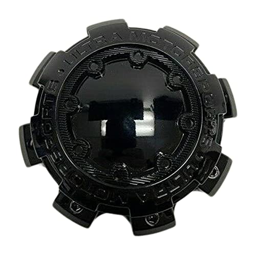 Ultra Wheel Gauntlet Goliath Mammoth Gloss Black Center Cap 89-9879 C800806 replacement wheel center cap part 89-9879