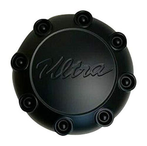 Ultra Wheels 89-8114 C800901 Matte Black Wheel Center Cap - wheelcentercaps