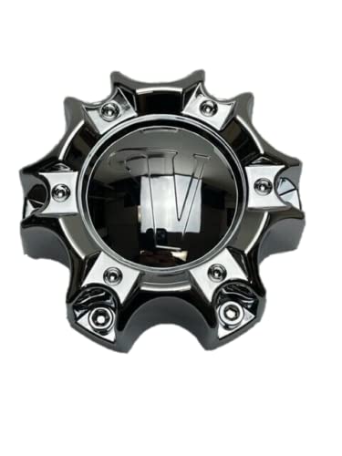 Velocity Chrome Wheel Center Cap CBVW6-2P SJ107-19 replacement wheel center cap part CBVW6-2P