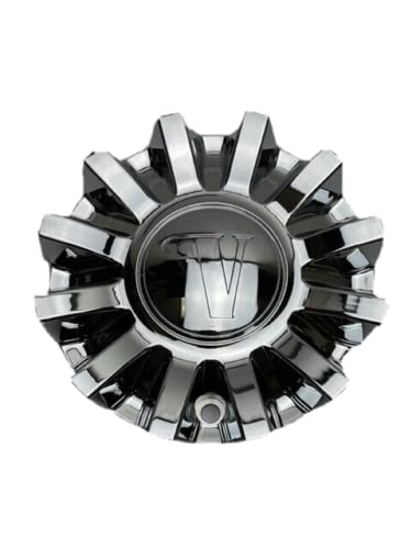 Velocity Chrome Wheel Center Cap CSVW24-2P - Wheel Center Caps