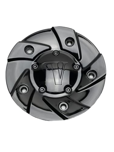 Velocity Gloss Black Wheel Center Cap 338-2 SJ711-20 replacement wheel center cap part 338-2