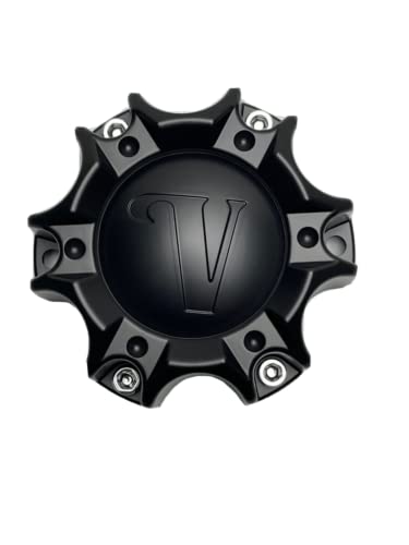 Velocity Matte Black Wheel Center Cap CBVW6-2P SJ107-19 replacement wheel center cap part CBVW6-2P