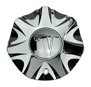 Velocity VW750 Chrome Wheel Center Cap CSVW750-2P - wheelcentercaps