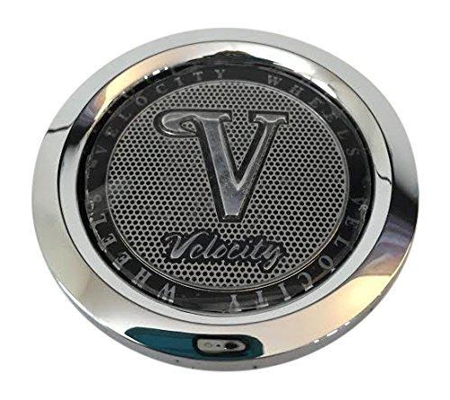 Velocity Wheel CCVE65-1P HT 102-17 Chrome Snap in Center Cap replacement wheel center cap part CCVE65-1P