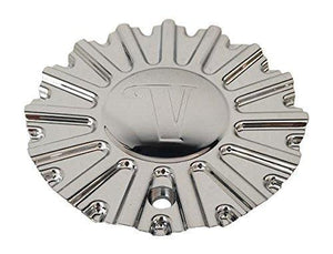 Velocity Wheel CSVW10-2P SJ1211-06 Chrome Center Cap - wheelcentercaps