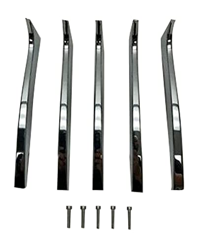 Viscera 770 20 Inch Chrome Inserts Set (5 PCS) EMR0770-2085-ZST replacement automotive wheel accessory part EMR0770-2085-ZST