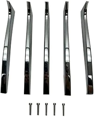 Viscera 770 22 Inch Chrome Inserts Set (5 PCS) EMR0770-2285-ZST replacement automotive wheel accessory part EMR0770-2285-ZST