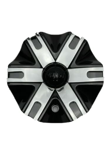 Viscera VSC 841 Gloss Black Chrome Inserts Wheel Center Cap EMR0841-CAR-CAP replacement center cap logo / insert part EMR0841-CAR-CAP