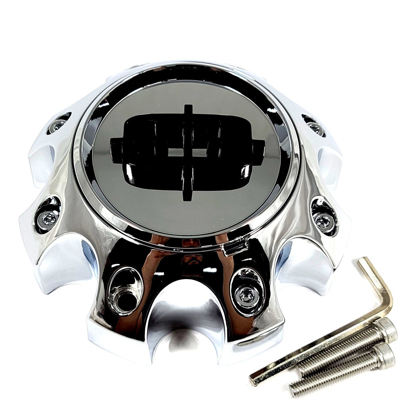 Vision C360-8V Chrome Wheel Center Cap 6.875 8 Lug replacement wheel center cap part C360-8V