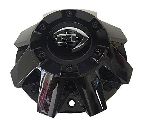 Vision Wheels 420 C420GB-8 Gloss Black Center Cap - wheelcentercaps