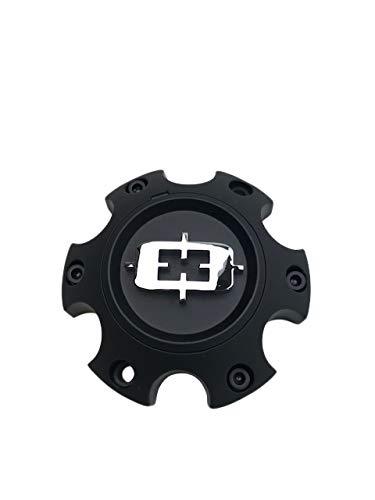 Vision Wheels C360SB-6V Satin Black Center Cap replacement wheel center cap part C360SB-6V