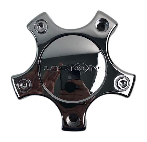 Vision Wheels C375-5C65 5 Lug Chrome Center Cap replacement wheel center cap part C375-5C65
