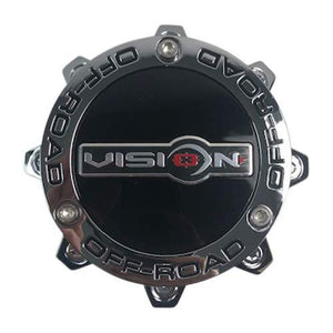 Vision Wheels C394PL-8V Chrome Center Cap - wheelcentercaps