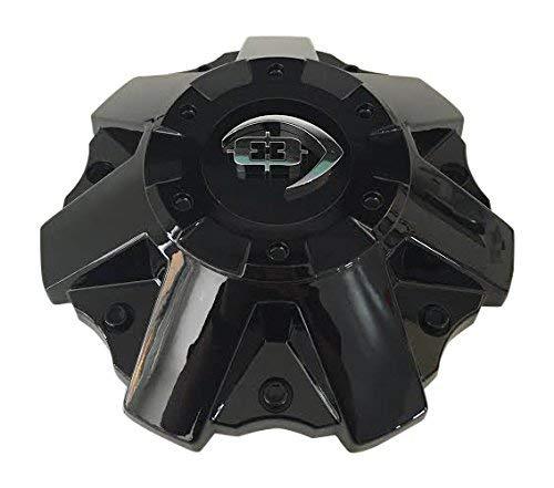 Vision Wheels C411GB-8 C711902 Gloss Black Center Cap replacement wheel center cap part C411GB-8