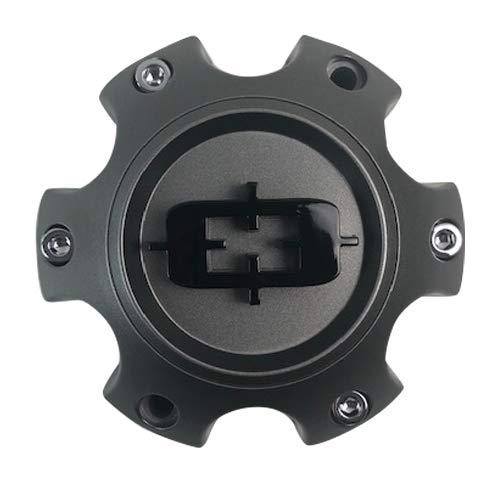 Vision Wheels C415SG-6V Satin Gray 6 Lug Center Cap replacement wheel center cap part C415SG-6V