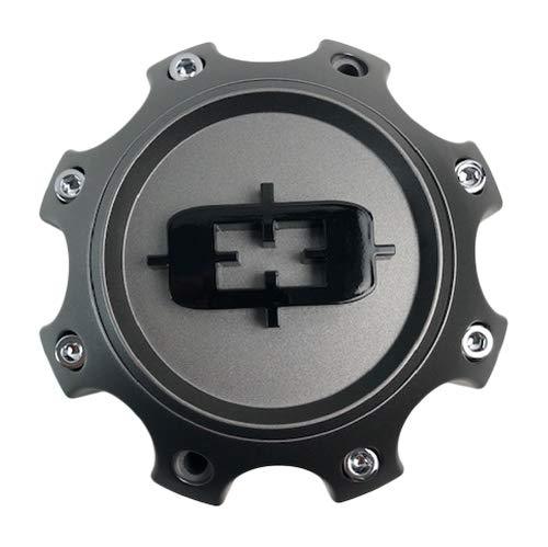 Vision Wheels C415SG-8LV Satin Gray Center Cap replacement wheel center cap part C415SG-8LV