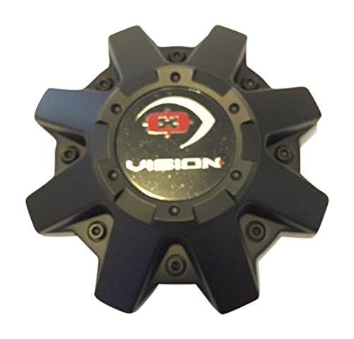 Vision Wheels C550MB ATV BD 6156K143 Black Wheel Center Cap replacement wheel center cap part C550MB