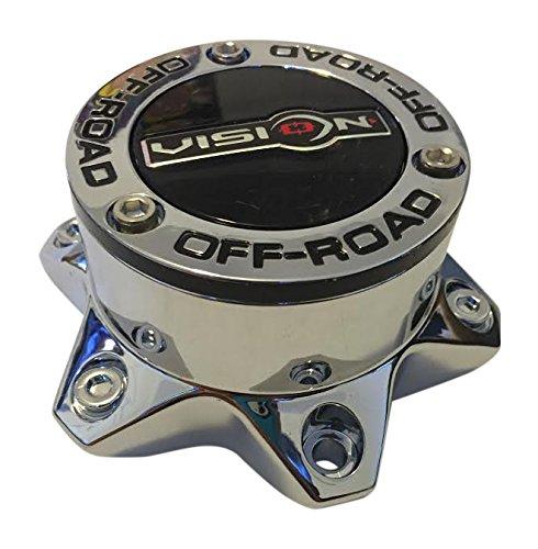 Vision Wheels Offroad C394PL-6V 6035B139.7-6H Chrome Wheel Center Cap replacement wheel center cap part C394PL-6V