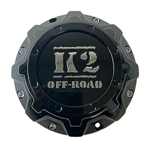Wheel Center Caps K2 Off-Road Wheels K2 Gloss Black replacement wheel center cap