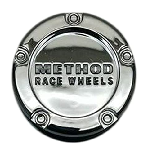 Wheel Center Caps Method Race Wheels Chrome Push Thru CP-1524B100-4-C1 1524B100-4 replacement wheel center cap part CP-1524B100-4-C1