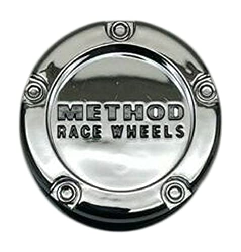 Wheel Center Caps Method Race Wheels Chrome Push Thru CP-1524B100-4-C1 1524B100-4 - wheelcentercaps