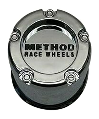 Wheel Center Caps Method Race Wheels Chrome Push Thru CP-1524B89-2-C1 replacement wheel center cap part CP-1524B89-2-C1