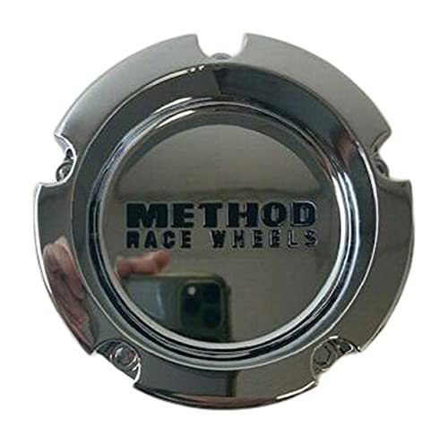 Wheel Center Caps Method Race Wheels CP-1524B127-1-C1 Chrome replacement wheel center cap part CP-1524B127-1-C1