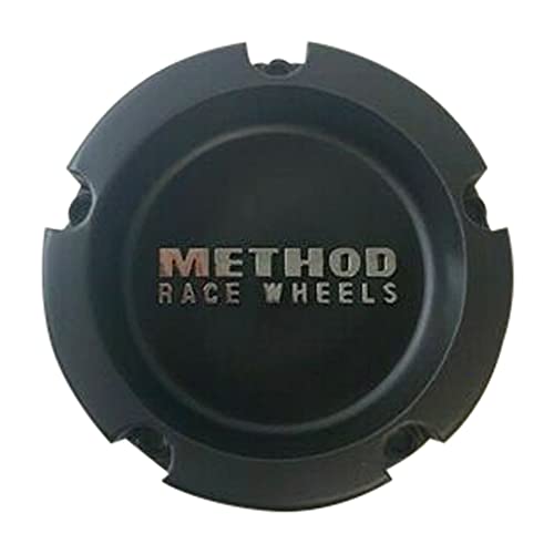 Wheel Center Caps Method Race Wheels CP-1524B127-1-S1 Matte Black replacement wheel center cap part CP-1524B127-1-S1