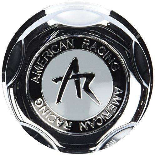 American Racing 1342100S Snap-in Center Cap with Silver Logo replacement wheel center cap part 1342100S