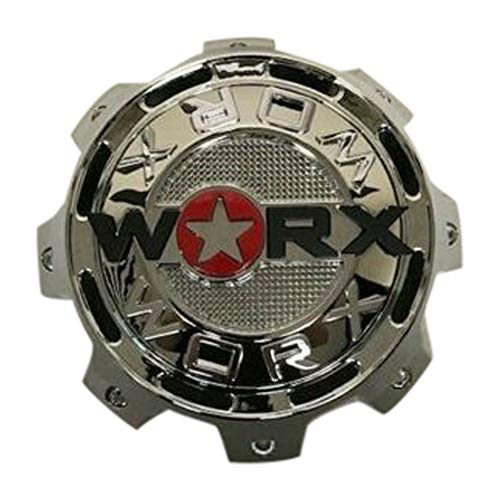 Worx by Ultra 8 Lug Chrome Wheel Center Cap 30171765F-A Tall LG1207-40 replacement wheel center cap part 30171765F-A