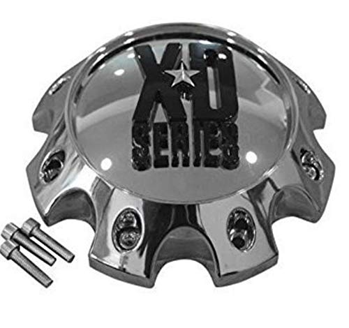 XD SERIES KMC 441 796 797 798 8 Lug Chrome Short Center Cap 309B170-8H replacement wheel center cap part 309B170-8H