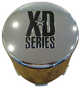 XD SERIES KMC 766 Chrome Wheel Rim Push Thru Center Cap 1001357 F108-23 - wheelcentercaps