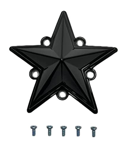 XD Series KMC 775 XDSTAR-GB-PK XD775STARB Black Rockstar Single Star S1004-04 replacement wheel center cap part XD775STARB