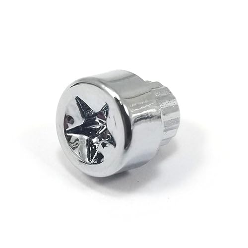 XD Series Single Wheel Decorative Rivet Bolt Chrome Plastic for KMC KM775 Rockstar CAR Fitment BDW032 replacement wheel center cap hardware part KM775