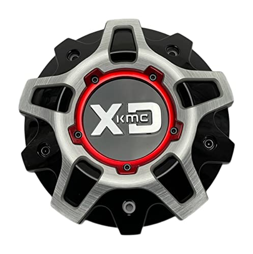 XD Series XD837 XD839 1508S01 T126L140-H34-1 S1701-11 1508C01 SL1706-08 Gloss Black Center Cap - Wheel Center Caps