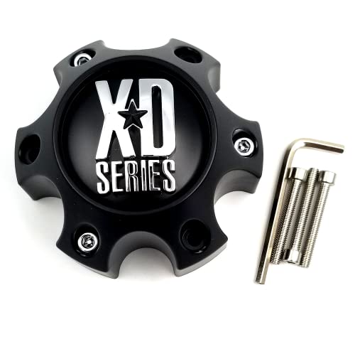 XD XDS CAP M-BLACK SHORT 6X4.5 H-42.5MM - 309B11436HMB - Wheel Center Caps