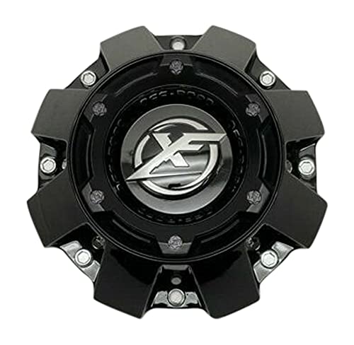 XF OFF-ROAD Gloss Black Wheel Center Cap 1444L227H HT005-65 replacement wheel center cap part 1444L227H