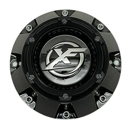 XF OFF-ROAD Gloss Black Wheel Center Cap C-969-3 replacement wheel center cap part C-969-3
