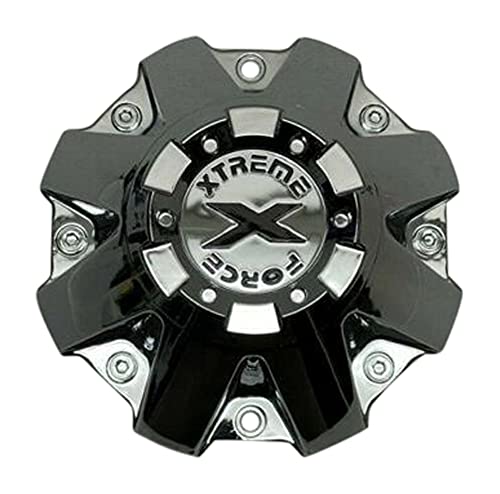 Xtreme Force Chrome Wheel Center Cap 8Q002212F-2 replacement wheel center cap part 8Q002212F-2