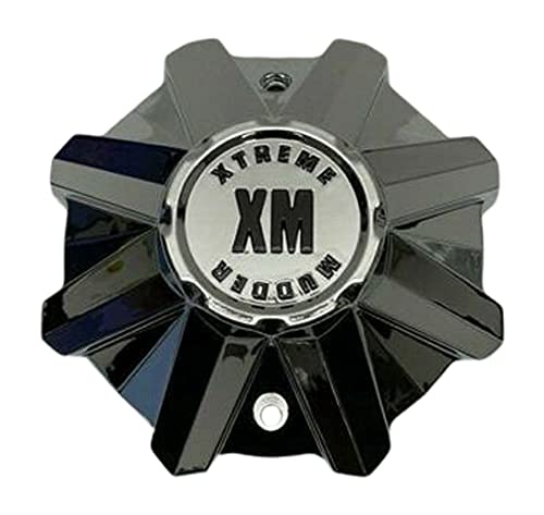 Xtreme Mudder Chrome Wheel Center Cap 1103-20-CAP LG1607-49 replacement wheel center cap part 1103-20-CAP
