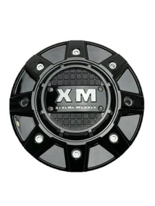 Xtreme Mudder Gloss Black Wheel Center Cap C-8023-1 - Wheel Center Caps