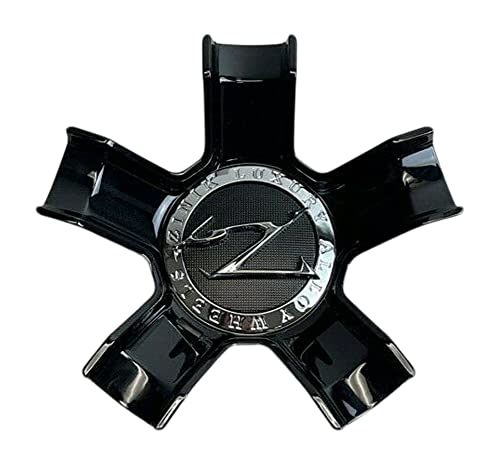 Zinik Gloss Black Snap in Wheel Center Cap Z24-2085-CAP replacement wheel center cap part Z24-2085-CAP
